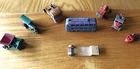 Vintage LESNEY MATCHBOX VEHICLES x 8 1950 onward. Playworn good for restoration