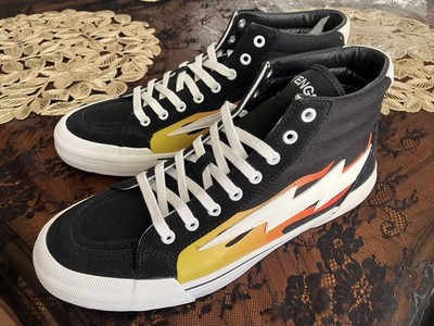 Revenge X Storm Hi Top Black Bolt Sneakers