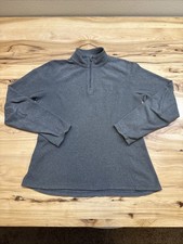 The North Face Women  s Gray Fleece 1/4 Zip Pullover Sweatshirt Size Medium