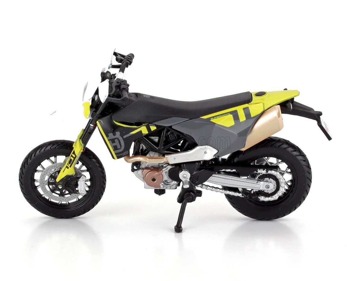 Set 3 Moto Maisto 1:18 – Kawasaki, Husqvarna, Honda, Pressofuso, MX, Nuove - 2