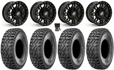 Sedona Clutch Bdlk 14'' Wheels Gloss Bk 27'' Ridge Saw 2.0 Tires Polaris Sportsman
