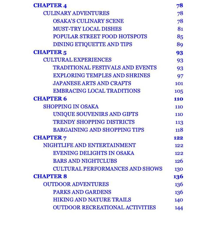 Guía de viajes de Osaka 2024 jose bowen edición en inglés paquete de papel... - Imagen 4 de 4