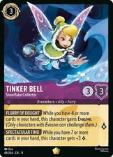 1x Tinker Bell - Snowflake Collector - 48/204 - Legendary NM-Mint Disney Lorcana