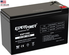 EXP1290, 12V 9AH SLA AGM Rechargeable 12V Battery Backup