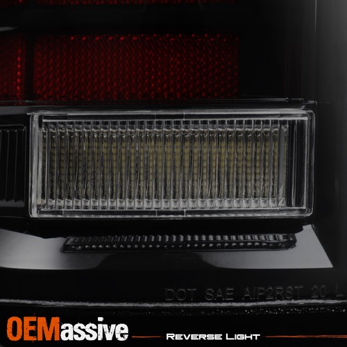 For 09-18 Dodge Ram 1500 2500 3500 3D LED Black Smoke Tail Light Pair Left+Right - Picture 7 of 11