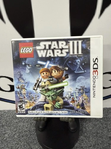 New ListingLEGO Star Wars III: The Clone Wars COMPLETE! (Nintendo 3DS, 2011) FREE SHIPPING!