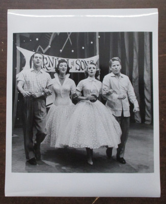 PRESS PROMO PHOTO NBC TV YOUR HIT PARADE SNOOKY LANSON DOROTHY COLLINS 8X10 Q810