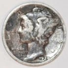1929-P Mercury Dime - Very Good/Fine - #3909ED FREE SHIPPING