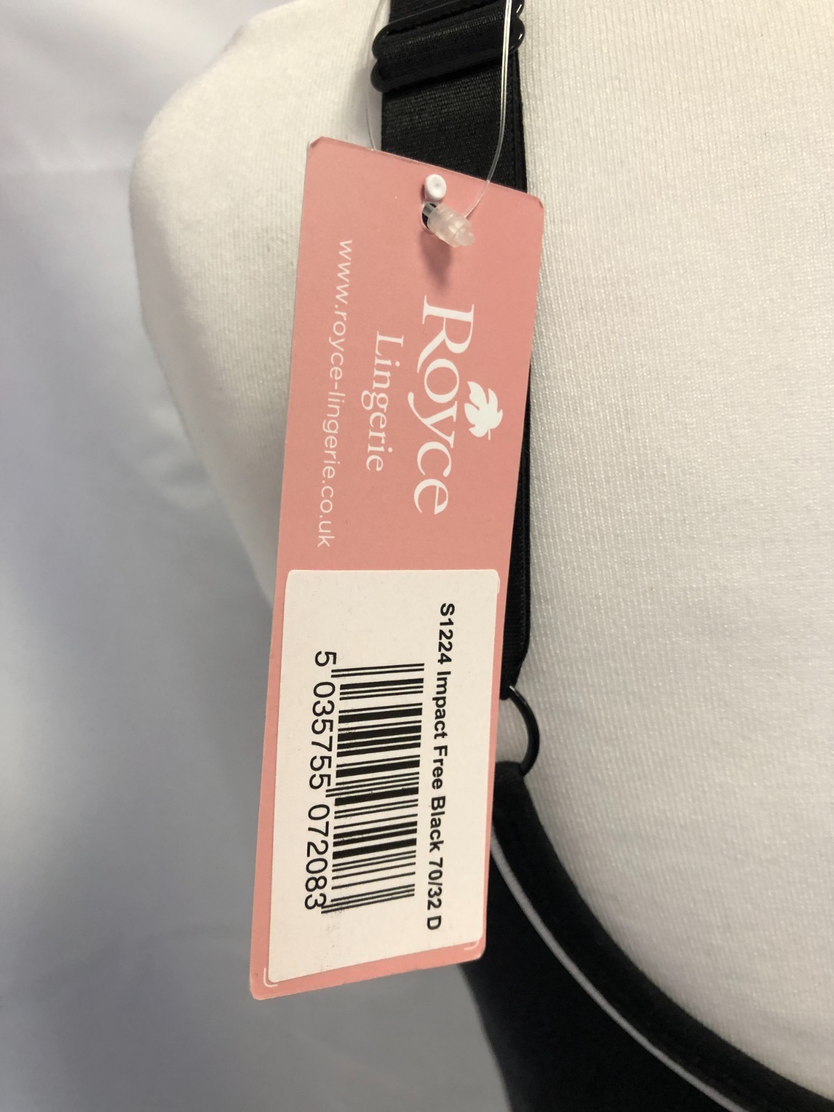 Bra Royce Sports Bra 32D  Non Padded BNWT image 5