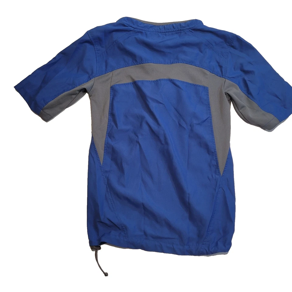 CHAQUETA JAULA DE BATEO RAWLINGS JUVENIL Real/Gris Talla Pequeña 1/4 Cremallera Foto 2 de 4