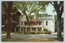 Fort Monroe Quarters No 1 Old Point Comfort Virginia VA Chrome Postcard