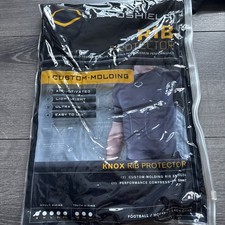 Camisa y escudos acanalados EvoShield rendimiento adulto, adulto pequeño