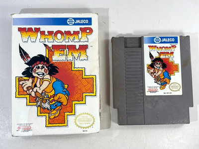Whomp 'Em (Nintendo Entertainment System, 1991) NES with Box