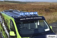 Bragan DachträGer Jumbo Blau Spot Lampe LED 7X FüR Ford Transit MK6 2000-2006
