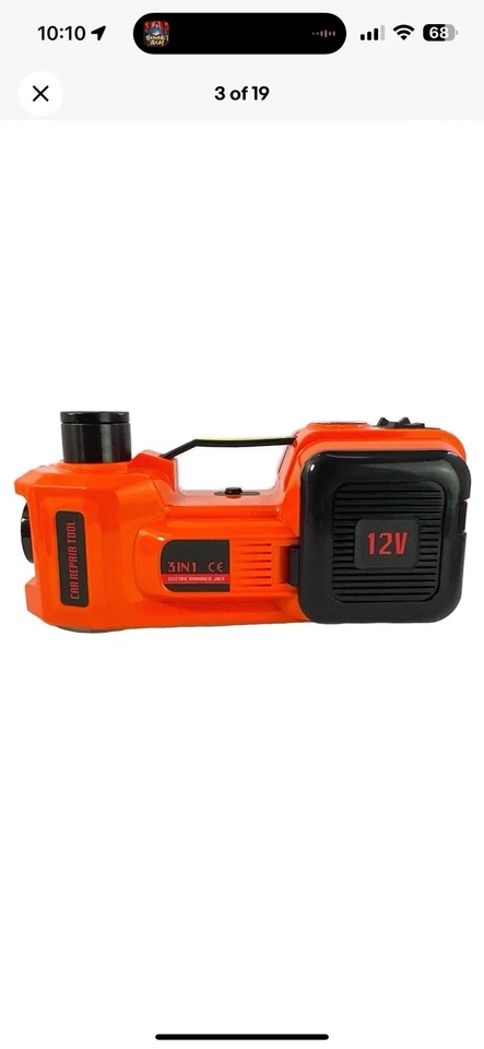 VEVOR ZSY01-2 Gato Coche Eléctrico 5 Ton Kit Gato Hidráulico Coche Foto 4 de 4