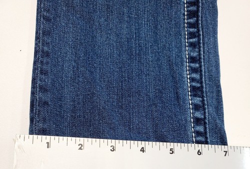 MISS ME Size 28 Rhinestone Pockets JW5410T2 Straight Leg Denim JEANS Nashville - Picture 9 of 12