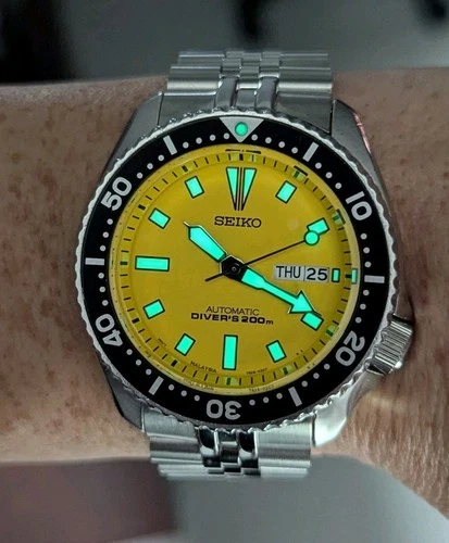 Vintage Seiko SKXA35 Automatic Diver's 200m 7S26-0028 Nice!