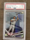 2017 Topps Chrome Aaron Judge RC Catching Refractor PSA 10 #169