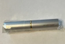 SEALED Mary Kay Retractable Silver & Gold Round Loose Powder Makeup Brush RARE