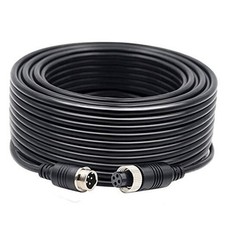 4-Pin Extension Cord for Vehicle Backup Camera, 66FT 20M Car Backup 66 FT