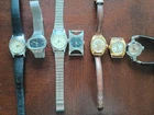 Vintage Women's Timex Lot (6 Watches for Parts)