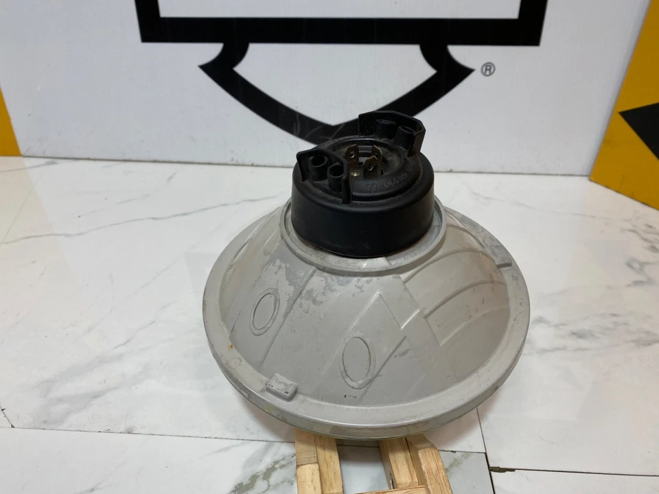 91-17 OEM Harley Davidson 7” pulgadas faros redondos lámpara halógena Foto 3 de 4