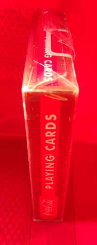 Coca-Cola Bicycle New Sealed Playing Cards Visit Our Fountan Highlights Past Ads - Picture 2 of 5