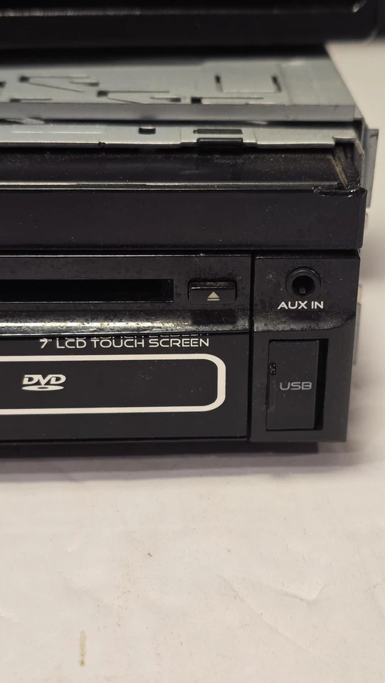 Dual XDVD176BT DVD Media Receiver 7in Touch LCD Bluetooth Single DIN AUX USB - Image 4 of 4