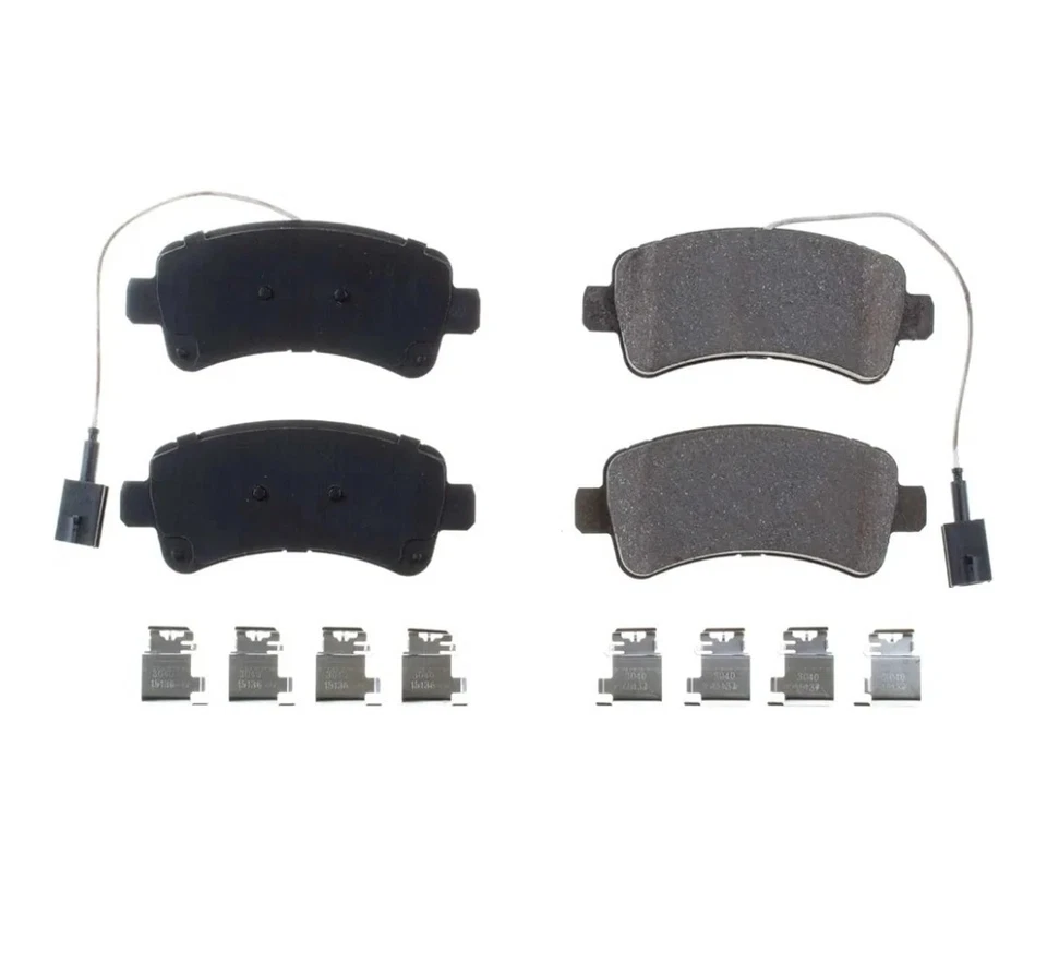 Conjunto de 2 rodas 17-1840 Powerstop conjunto de pastilhas de freio traseiras para Ram ProMaster 3500 1500 - Imagem 2 de 4