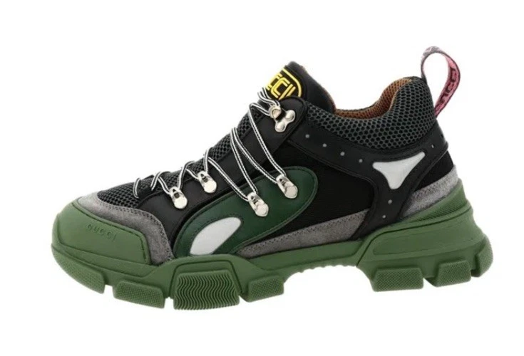 Gucci Flashtrek Sneakers US 9 SPB-MS 359232 Gucci Flashtrek Green for sale | eBay main image 4