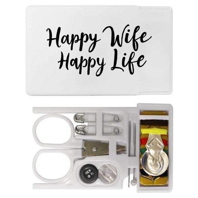 Mini-Reise-Nähset ''Happy Wife Happy Life'' (SE00036170)