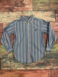 polo multi colored button down