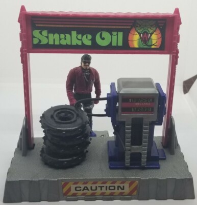Kenner Mask M.A.S.K PIT STOP CATAPULT black Reproduction Hose Gas pipe pump fuel