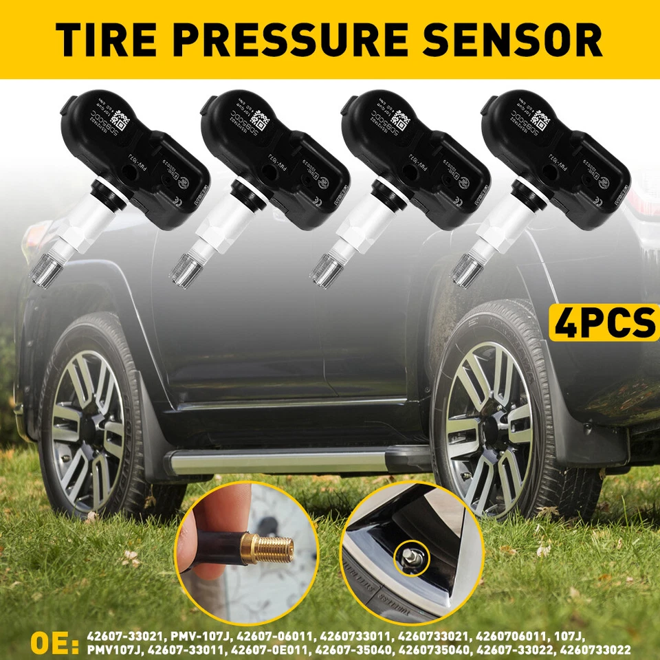 TPMS Tire Pressure Sensor Genuine For TOYOTA SCION LEXUS PMV-107J 42607-330 B - Image 2 of 4