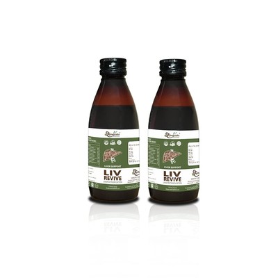 Liv-Revive - Complete Liver Detox, Supports Liver Health, Fatty Liver (Set of 2)