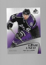 2003-04 Tim Gleason, Upper Deck SP Game Used, Rookie, Numbered 318/600