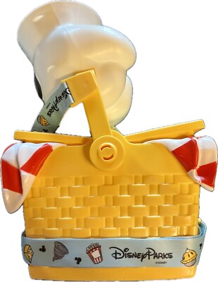 Disney Parks Mickey Minnie Perfect Picnic Basket Popcorn  display picture 3