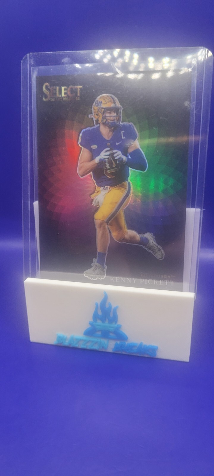 KENNY PICKETT 2022  PANINI SELECT DRAFT PICKS RC COLOR WHEEL SSP CASE HIT 💥💥