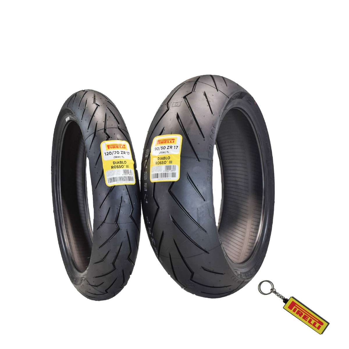 Pirelli Diablo Rosso III 120/70 ZR17 & 180/55 ZR17 Motorcycle