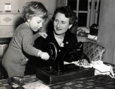 Lady Pakenham youngest child eight Kevin time she was standing as a 1950 Photo