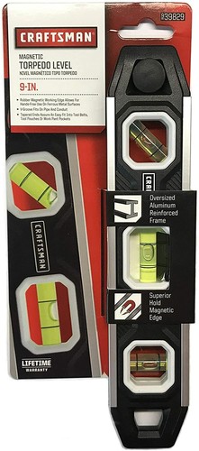 Craftsman 9 Inch Magnetic Torpedo Level Balance - Picture 1 of 4