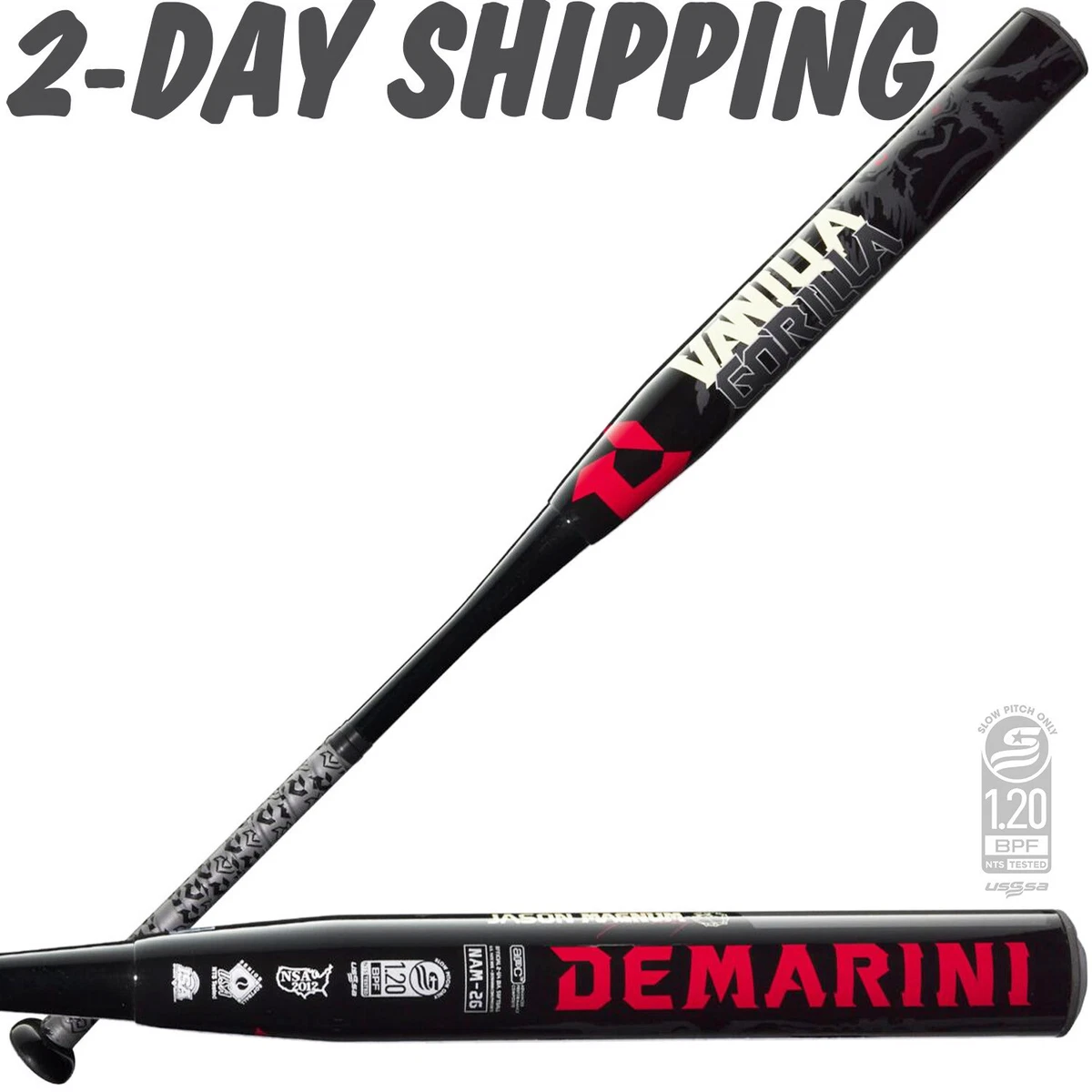 Batte De Softball DeMarini 2022 En Acier Carburé - 34 Pouces, 28 Oz, Charge Fin De Batte, Occasion Bon état
