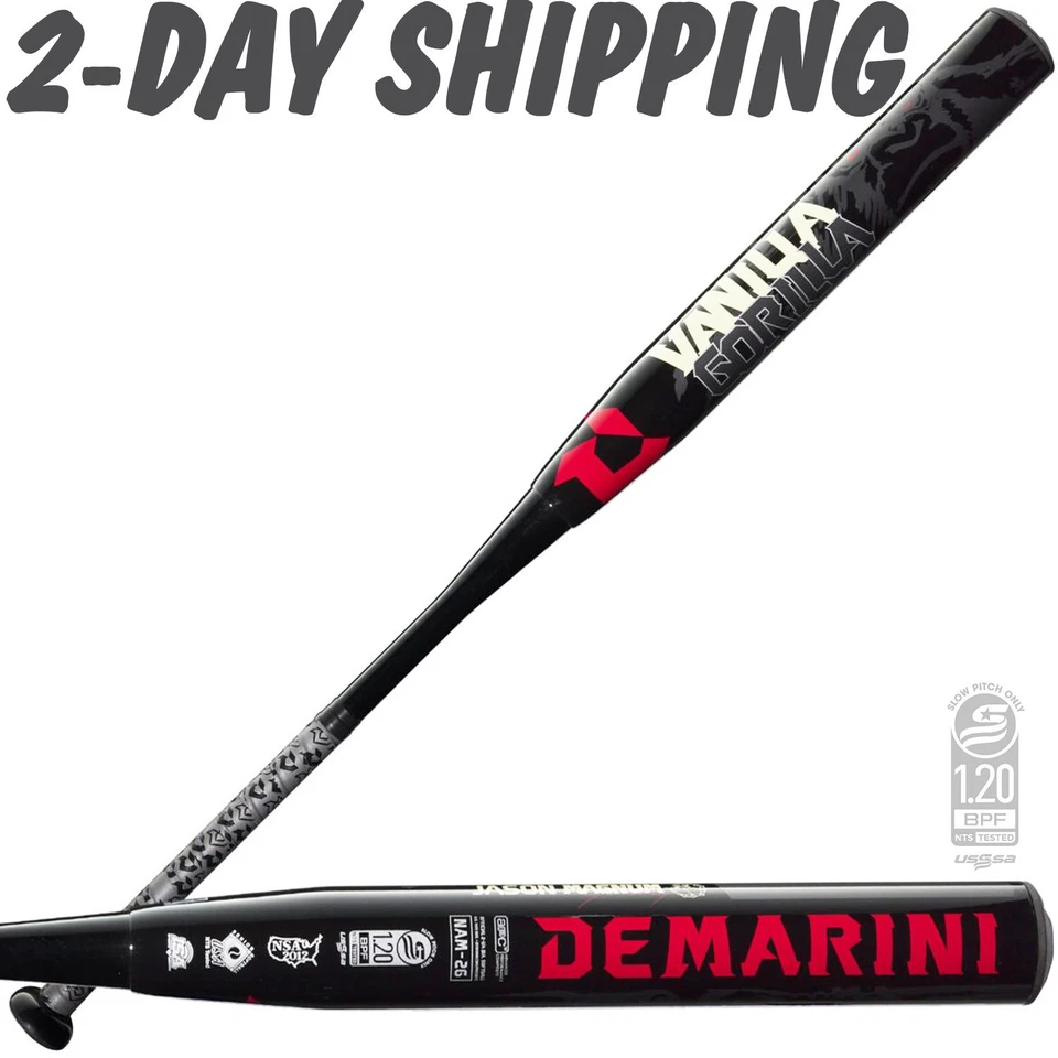 2026 DeMarini Vanilla Gorilla 34" / 25 oz USSSA 12.5" Slowpitch Softball Bat