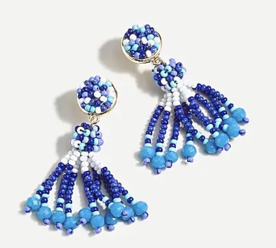 J crew beaded earrings deals