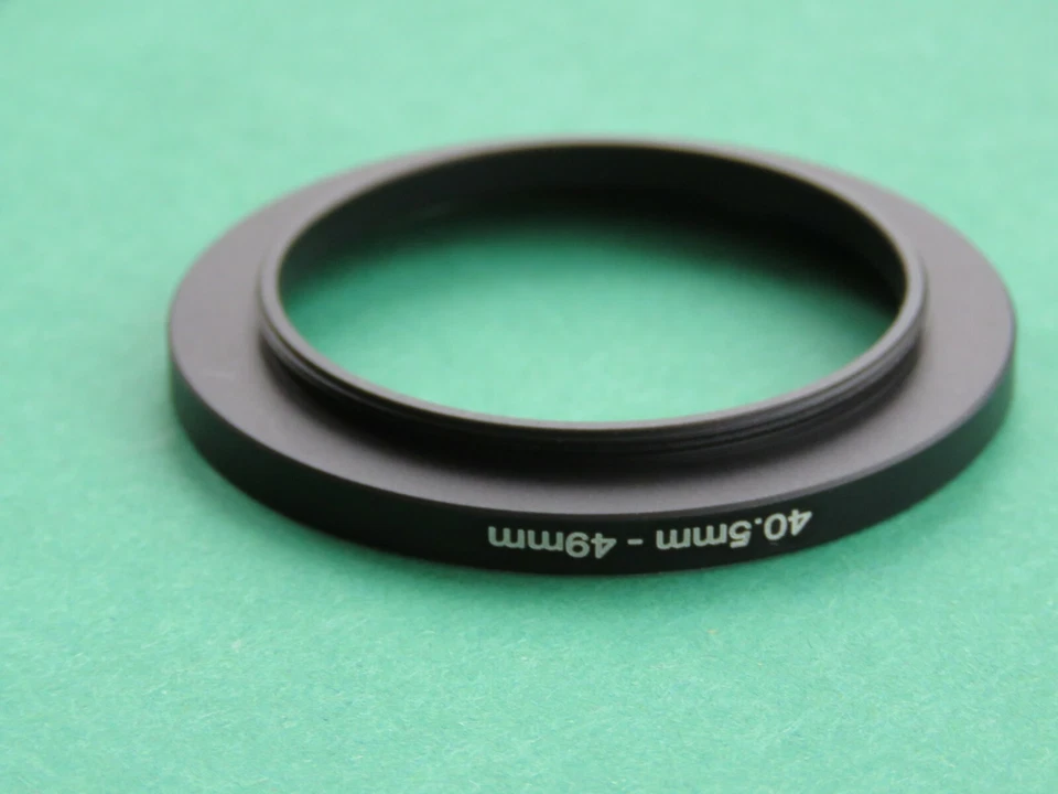 40.5mm-49mm Stepping Step Up Male-Female Filter Ring Adapter 40.5mm-49mm - Image 2 of 2