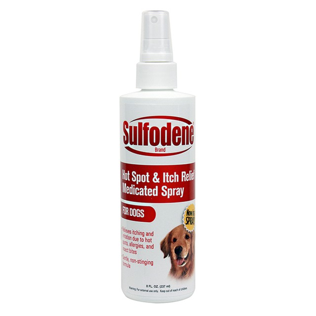 Dogs Sulfodene Skin Medication Hot Spots Stops Itch