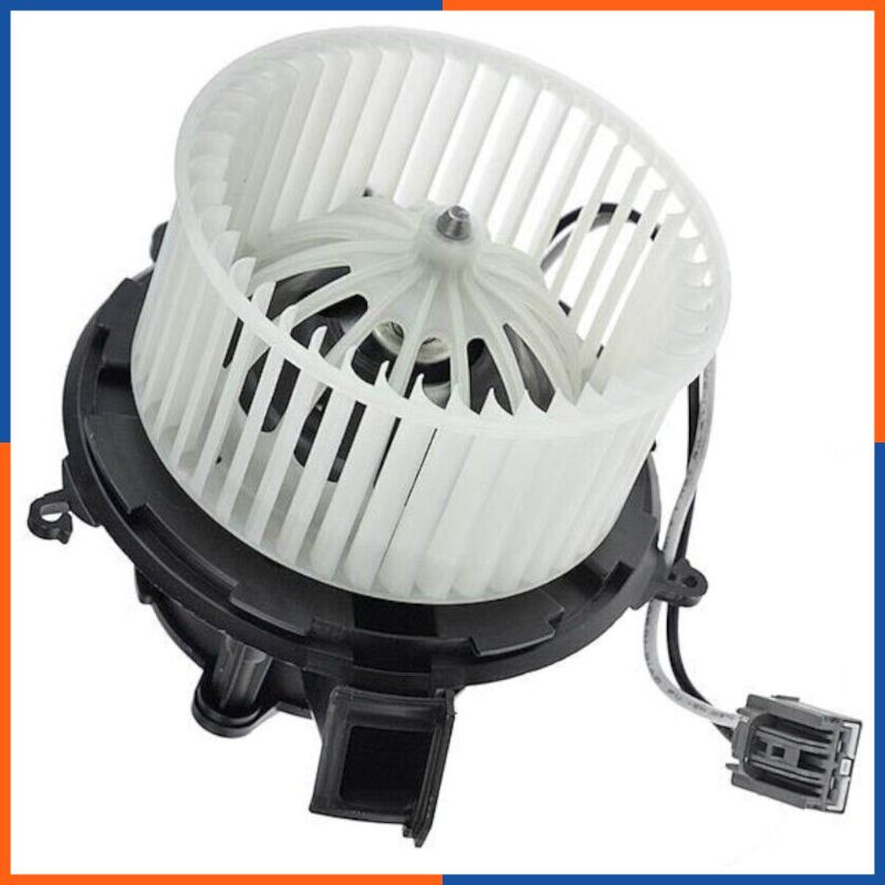 Pulseur d'air habitacle pour Opel avec hélice en ABS noir et turbine 12V
