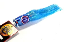 Pakula Medium Sprocket Hothead Big Game Trolling Lure - BLUE CRYSTAL MT Glow 