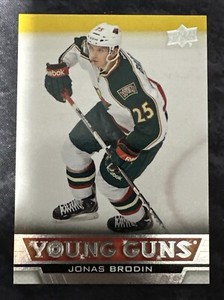 2013-14 Upper Deck Young Guns 234 Jonas Brodin Minnesota Wild