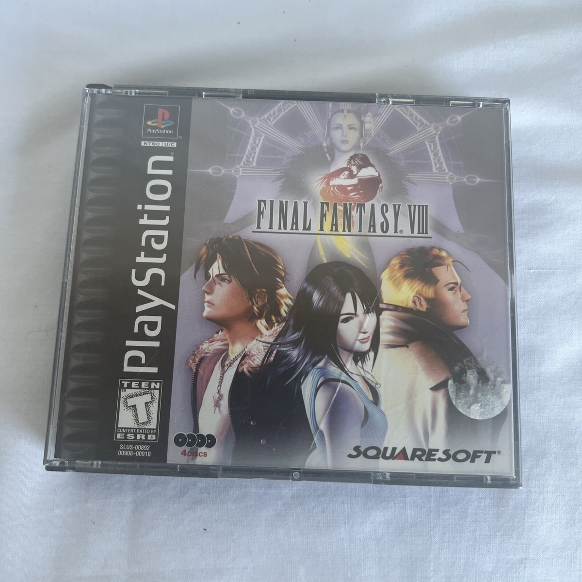 Final Fantasy VIII Squaresoft Sony PlayStation 1 PS1 - Case